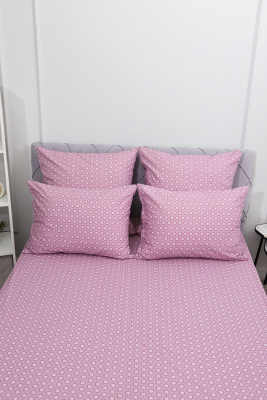 Наволочка поплин Сара-компаньон лиловый